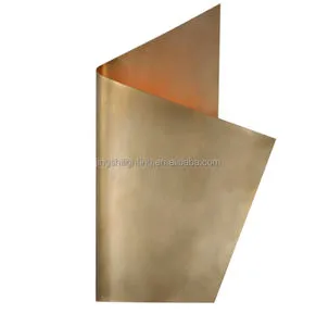 Creative Design Stair Corridor Hallway Brushed Brass Folding Wall LampPiel Left Wrapped Sconce