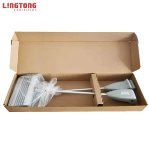 Durable 3C Certificate 25W LED Long Arm Lighting Standard Booth Lamps Aluminum Expo Light for Advertising Exhibition Stand