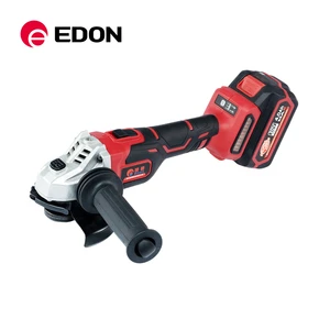 EDON 21V Brushless Cordless Electric Angle Grinder Power Tools With Battery For Marble Cutting