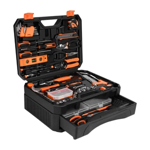 328 Piece Tool Set Tool Kit Toolbox Storage Case with Drawer General Household Hand Tool Kit Perfect for Home & DIY Repairs