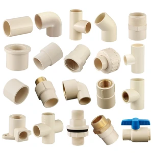 Factory Manufacturing High Quality CPVC Plastic Pipe Fittings Male Adaptor Brass Threaded