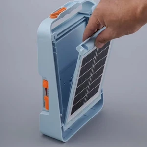 Rechargeable solar High-power bright outdoor working anti-lock braking system Solar IP66 LED floodlight Solar garden light