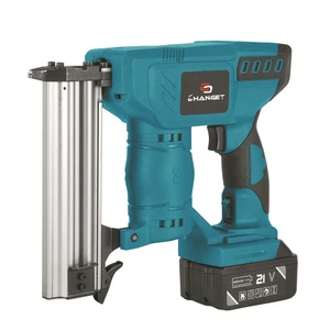 21V Lithium Electric Staple Gun 2 in 1 Cordless Brad Shooting Nail Guns Portable Nailing Tools Machine Battery Framing Nailer
