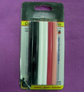 DANKING DK-209GP Plastic Hot Melt Glue Sticks | Colors for Glue Guns Great for DIY Arts & Crafting