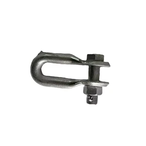U-type Shackle Snap Ring Safety Buckle High Strength Alloy Steel Bolt Type/Screw Pin For Overhead Line Hardware