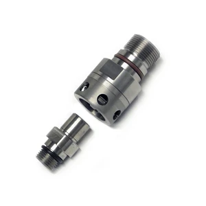 Customized Deublin 1129-205-201 Rotary Union for High Speed Rotary Joint for Coolant 360 Degree Rotating Rotor M16*1.5 LH