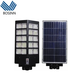 Rural Countryside Solar Road Lamp Patio Garden Light Smart Integrated All in One Solar Panel Power Street Lights
