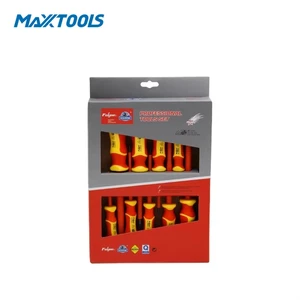 Professional 9PCS VDE 1000V Insulated Screwdriver Set CR-V Electrician Hand Tools IEC 60900 Magnetic Tip OEM ODM