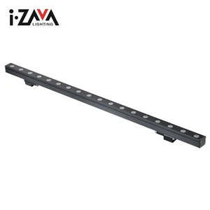 24W 36W 72W Recessed Waterproof Aluminum Strip Linear Lens Housing Bar IP65 Outdoor Led Wall Washer Lights