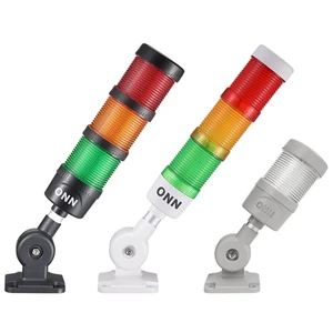 ONN-M4 Signal Tower Light CE/TUV Stack Light Tower Light RYGBW Custom Fro Logo Buzzer/flash DC12v/24v