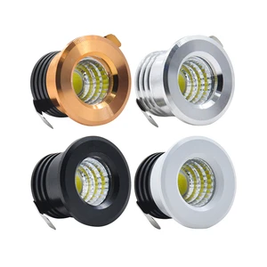 LED Ceiling Lamp Recessed Small Spot Light 3W COB Showcase Cabinet Wine Display Spotlight with LED Driver