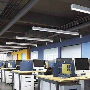 Halcon Modern Simple Style Indoor Hotel Office Dimmable 30w 40w 4FT Led Linear Light