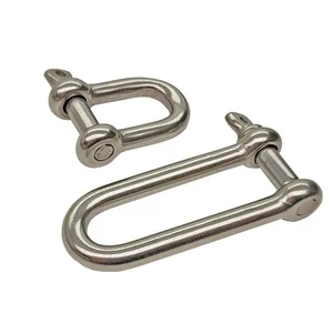 Stainless Steel European Type D Type Shackles Japan Type Bow Shackles