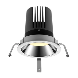 Vando Lite High-End Hotel Ceiling Light 15W/20W/25W COB LED Downlight with Clip for Easy Mounting