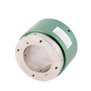 2-Passage Air Rotary Joint with Large 80mm Through-Bore, 360° Swivel, G1/8