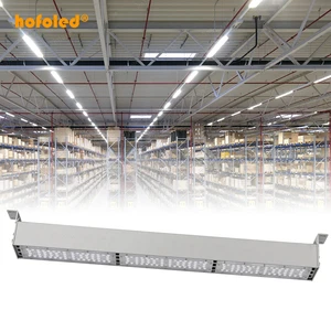 CE RoHS Certificate Aluminum Housing 5000K Daylight Warehouse Garage Lighting 50W-200W Outdoor Usage LED Linear Bay Light