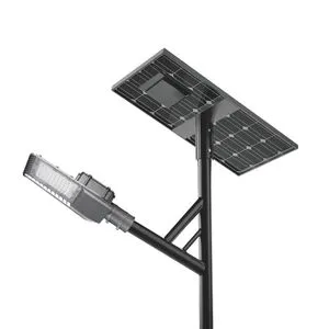 AurLUX 80W LED Solar Flood Light High Quality Outdoor Aluminum Long Service Life Warm White Color CE Certified IP65 Remote