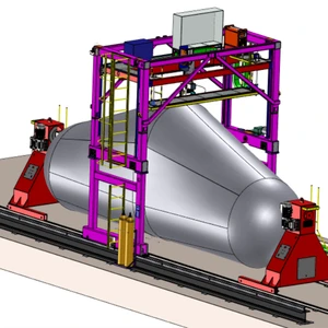 MIG Welding Machine for Aluminum and Stainless Steel tank Girth Welding/China Top Supplier