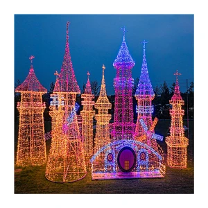 Manufacturers Can Customize Outdoor Waterproof Decorative Colorful Lights for Festivals
