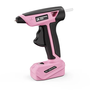 New Type Factory Red Best Selling Price Cordless With Type C Port Cordless Hot Melt Glue Gun