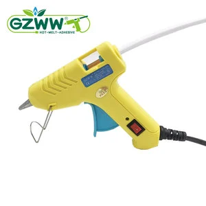 High Quality Industrial & DIY Mini Hot Melt Electric Glue Gun with Comfortable Handle and Battery