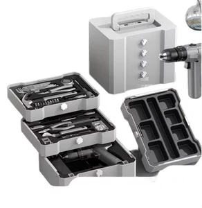Maintenance Power Tools Complete Set Electric Drill Toolbox Tool Set Electrician Hardware Multi-Functional Household