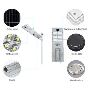 Energy Saving SMD 3030 Highway Solar Road Streetlight Waterproof Ip65 300 400 500 700 800 Watts LED Solar Street Light