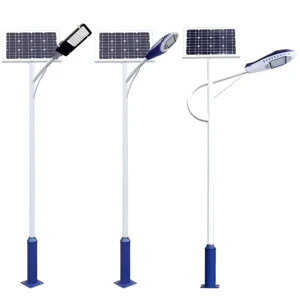 Solar LED Street Light IP65 Waterproof High Efficiency Eco-Friendly Outdoor for Village Garden Highway Parking Long Lighting