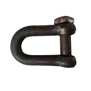 Factory Supply Black Shackle Trawling Shackle D Type