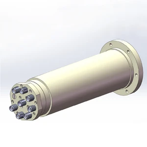 360 Degree Rotating Electrical Connector 8 Channel RF Rotary Joints High Frequency Slip Ring