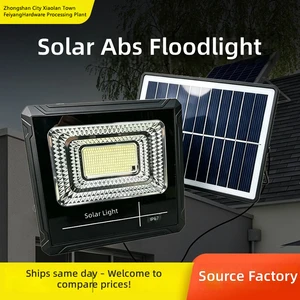 IP67 Weatherproof Solar Flood Light - High Brightness Outdoor LED Spotlight for Garden & Courtyard