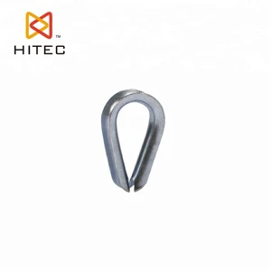 DIN 6899 B Galvanized Wire Rope Thimble