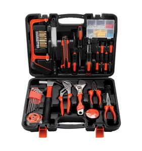 Electrician Gift Set Carbon Steel Drill Bit Customizable Toolbox Manual Combination Tool for DIY Home Repair