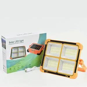 Bulk Custom IP65 Solar Charging Floodlight for Garden Landscape & Road Outdoor Camping Light