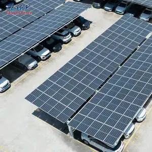 Source Factory Photovoltaic Panels Solar Power System Solar Carports For Car Parking With Factory Price Discount