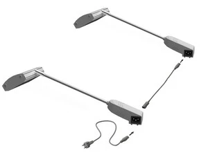 LED Display Exhibition Arm Light 20W High Brightness Linkable Wiring Certified for Commercial Exhibition Booth Builders