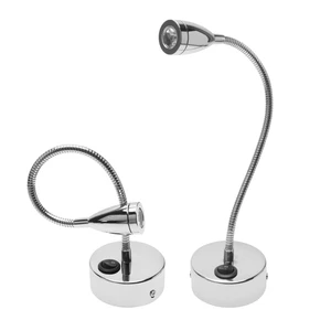 NEW Arrive LED Gooseneck Snake Shaped Reading Hose Lamp 3w Hotel Hose Spotlights Modern America Style Source Factory Selling