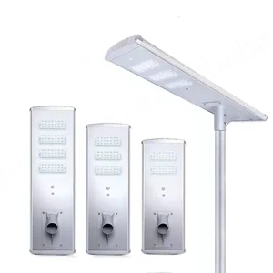 Outdoor Waterproof IP Other 100W 200W Aluminum Integrated All One LED Solar Street Lights Pole for Road Motion Light Sensor