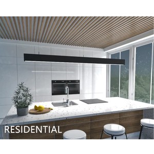 Kitchen Island Wall Washer Recessed Linear Down Light 60cm 90cm 120cm 150cm Indirect Linkable Led Linear Pendant Light