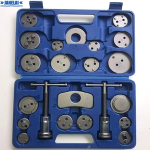 Podofo 13pcs Professional Front/Rear Disc Brake Caliper Tool Set Wind Back Tool Kit Iron Hand Hard Case Repair Tools
