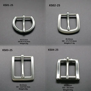 25/30/35mm Stainless Steel High Quality Buckle Manufacturer Metal Custom Buckle for Belts Accessories