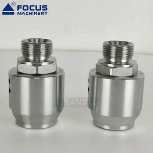 Hydraulic Live Swivel Joint Continuous 360-degree Rotation MxF 40Mpa Swivel Joints Rotary Couplings in Hydraulic Pipelines