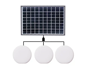 Portable USB Rechargeable Solar Lamp with Quality Lighting Hanging Design for Camping Landscape IP65 Rating Includes Solar Panel