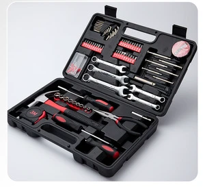 Factory Direct Supply Cross-border Best-selling Hardware Home Combination Toolbox Customized Invoicing 146PCS Tool Set