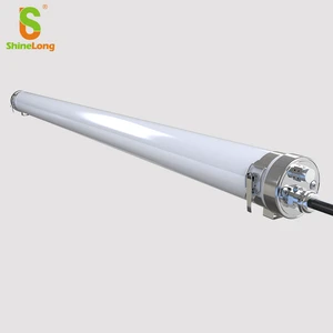 Sanitary IP69K Triproof Light CE RoHs 3000K Warm White for Pharmaceutical Plants Livestock Farm