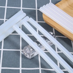 Best Selling 11mmX30cm Eco-friendly EVA Hot Melt Adhesive Glue Gun Stick Transparent Fast Curing Strong Construction Woodworking