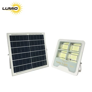 Outdoor Ip65 Waterproof Sensor Led Garden Light Professional Manufacturer Home Light-control 50 100 200 300W Solar Floodlights