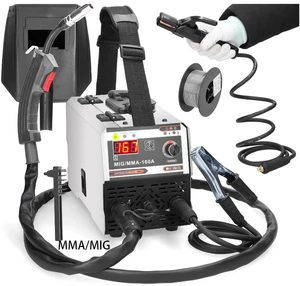 2026 Multifunctional 3 in 1 Portable Mig Welders 120A/110V/220V Mma Mig Welding Machine for Metal Welding
