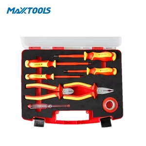 OEM 13PCS VDE 1000V Insulated Electrician Tool Set IEC60900 CR-V Professional Electrical Hand Tools Kit for Live Working