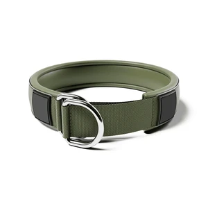 Trendy Multi Color Dog Collar With Soft Padded Interior Sturdy Metal Buckle Ideal For Daily Walking Stylish Pet Accessory